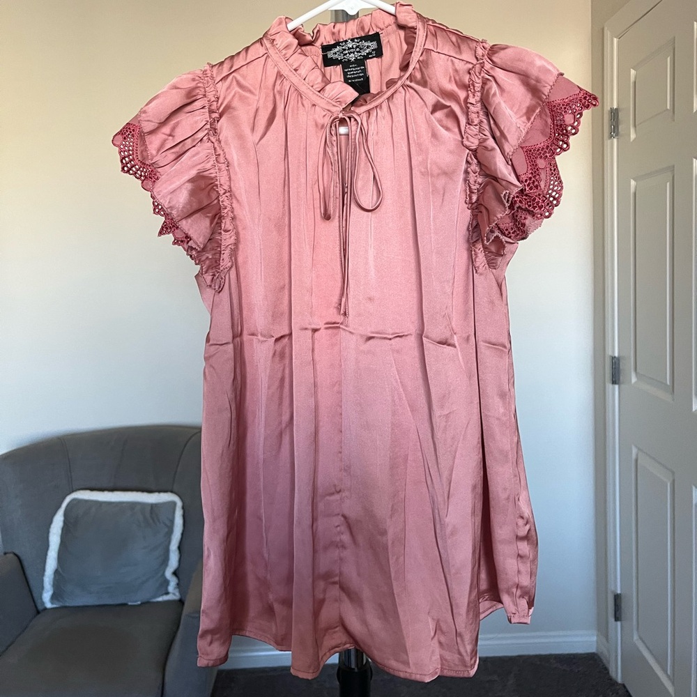 Oliver.o women’s silky blouse size S